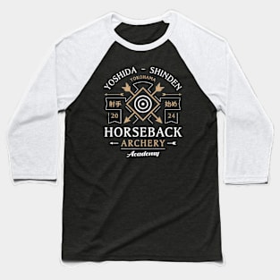 Horseback Archery Emblem Baseball T-Shirt